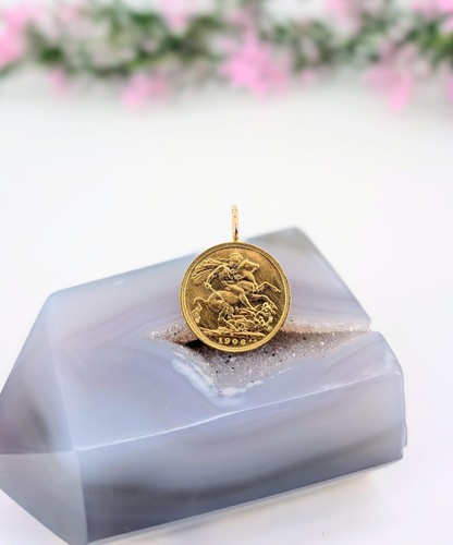 Pendentif pièce or - pendentif, d'or