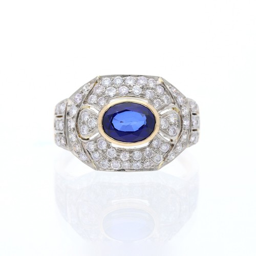 Bague diamants - 2,00,