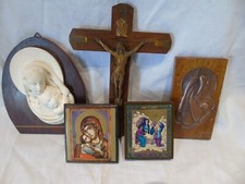 Lot 5 objets religieux