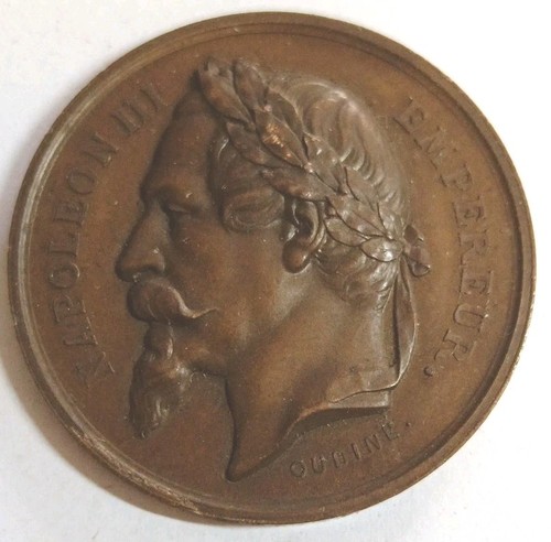 Médaille bronze napoleon - en,