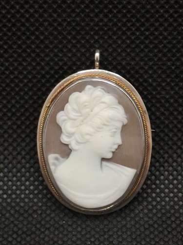 Ancienne broche pendentif - /,