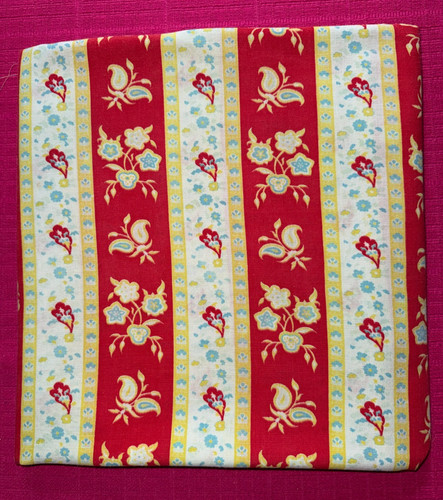 Ancien tissu coton cretonne