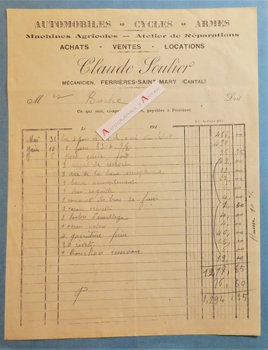 Claude soulier mécanicien - ●,