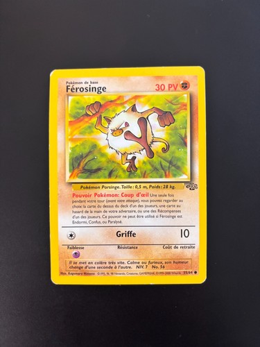 Carte pokemon ferosinge - carte,