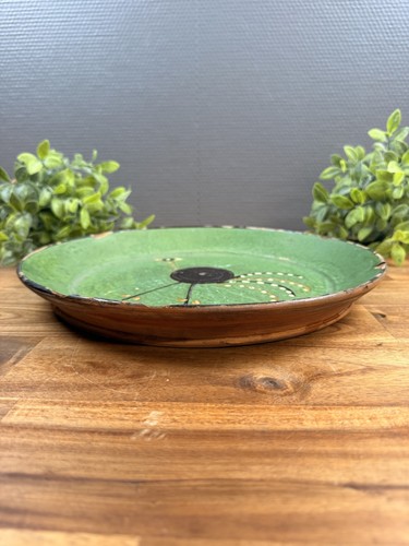 Ancien plat poterie - ancien,
