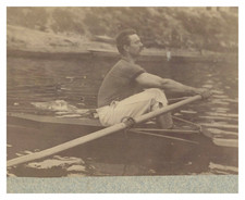 Rameur dans un aviron, ca.1890
