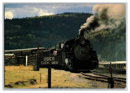 Postcard train stop at - c&ts,