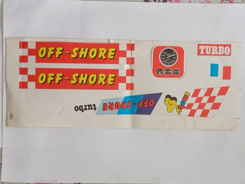 Planche autocollants vintage
