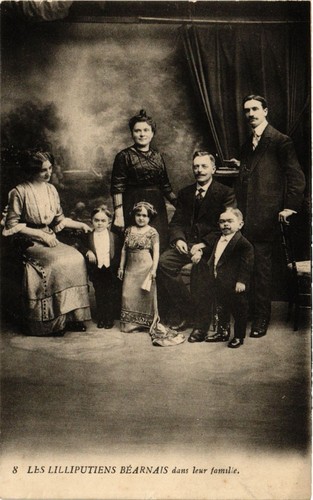 Cpa les lilliputiens bearns - cpa,