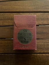 Jeu de 54 Cartes Luxe HERON -