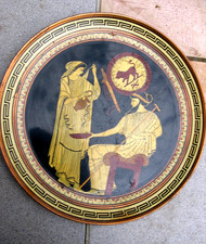 Ancienne assiette murale en