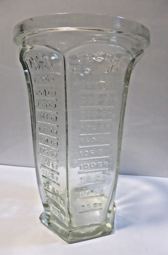 Ancien verre doseur - doseur, graduÉ