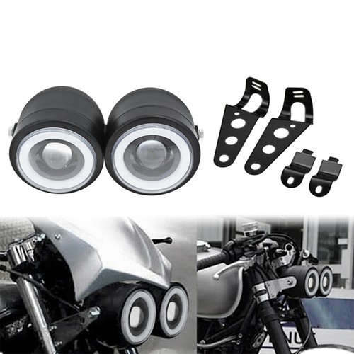 Moto frontale double phare - moto,