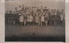 CPA PHOTO 63 LA COMBELLE ECOLE