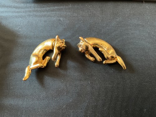 Boucles oreilles chats - chats, en