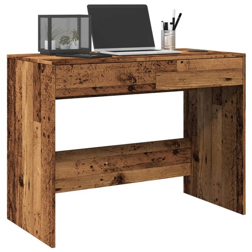 Bureau blanc 101x50x76 - 101x50x76,5, cm