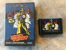 JEU SEGA MEGADRIVE DICK TRACY  EN BOITE TESTE