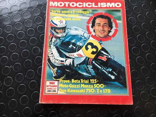 Motocyclisme septembre 1981 - motocyclisme,