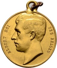 Medal Belgium Albert 22mm /