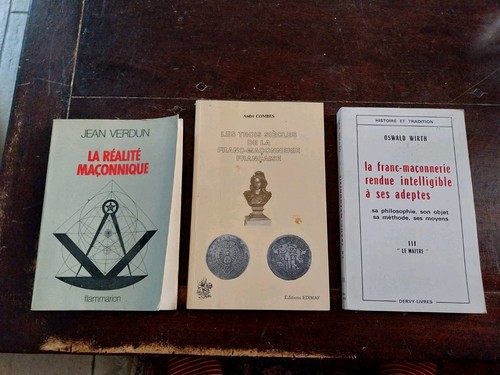 Franc maconnerie livres dont - 3,