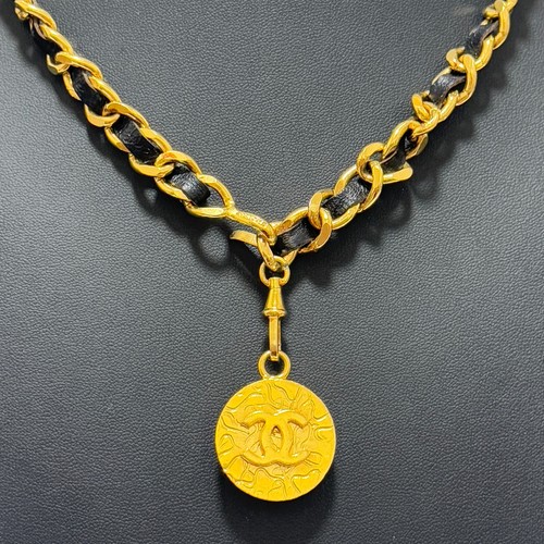 Chanel coco long collier - cc,