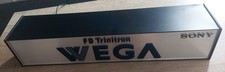 Vintage SONY Trinitron WEGA Light Illuminated Advertisig 80's