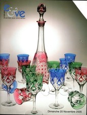 VERRERIE DE TABLE EN CRISTAL