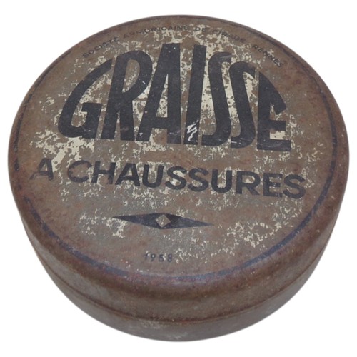 Boite graisse chaussures - de, à
