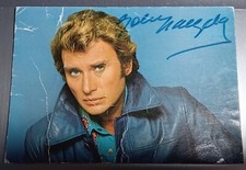 RARE JOHNNY HALLYDAY Story Sports Palace Postcard (J.H Club)
