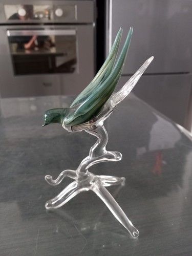 Oiseau verre murano - verre, de