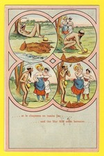 cpa 1900 NATURISME NUDIST