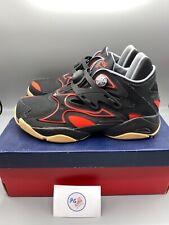 Reebok Pump Court Black Red Instinct Maroon FW7821