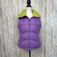 Millet M Purple LD Xanadu Down Zip Up Puffer Vest Sleeveless Jacket Ski Winter