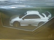 dNaNo 1/43 Subaru Impreza WRC 2006 White Diecast Model Collectible, Used jj8