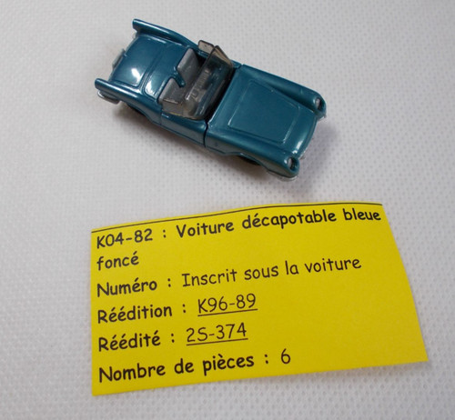 Kinder voiture décapotable - -,