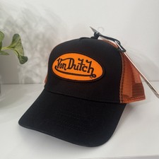 NWT Von Dutch Black and Orange