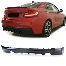 Diffuseur Performance Noir Brillant Convient pour 2er BMW F22 F23 228i M235i