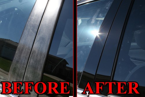 Black pillar posts for mazda - pillar,