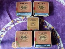 5 Boites Vides Métal Tabacos