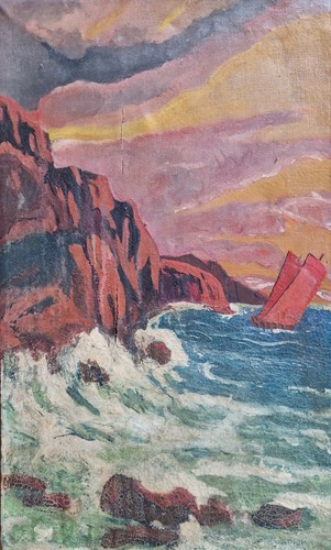 Tableau peinture marine mer - tableau,