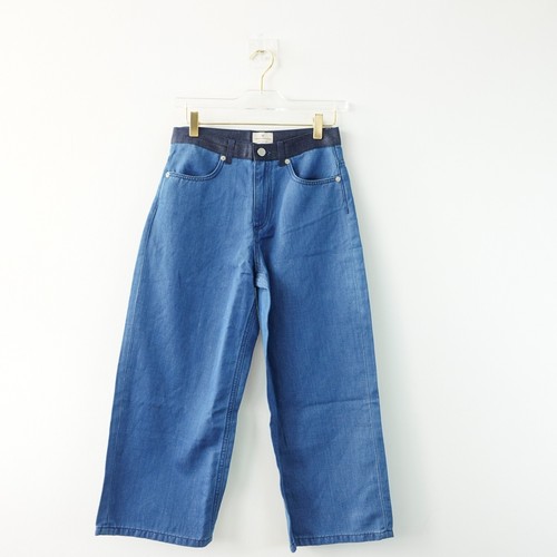 Cotton wide leg - wide, xs