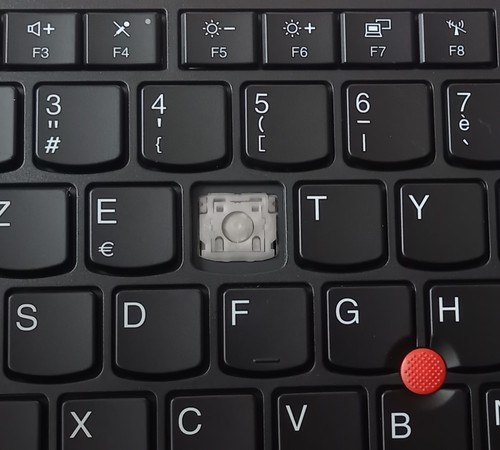 Touche clavier français - de,