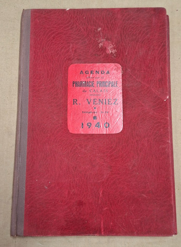 Agenda 1940 calais - 1940,