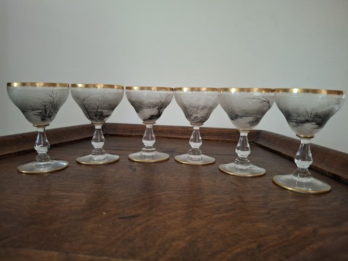 Rare petits verres - verres, daum