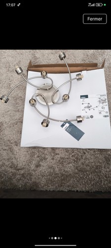 Lustre plafonnier neuf - lustre,