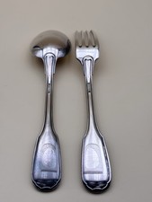 Paire De Couvert Métal