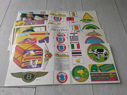 Planche les autocollants - les, de