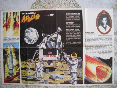 Poster spirou mission apollo - poster,