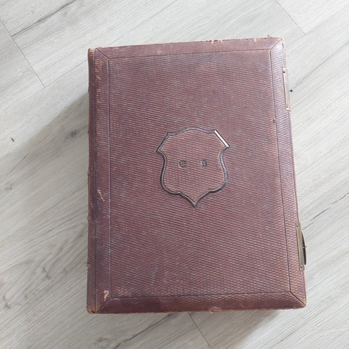 Album photos ancien avec - album,