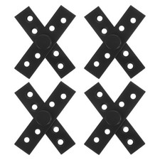  Lot de 4 charnières de porte